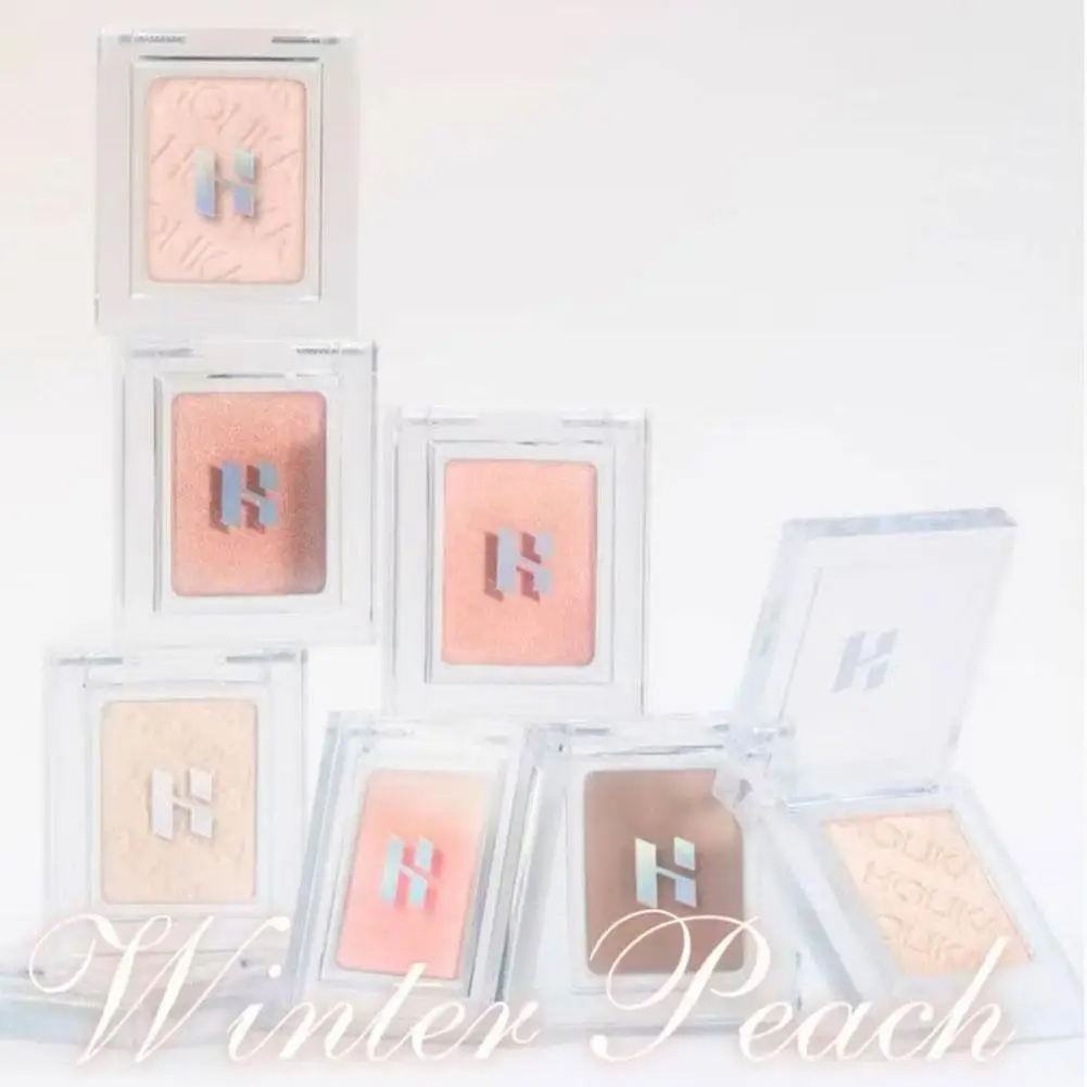 Holika Holika My Fave Piece ظلال العيون الكورية الأصلية أحادية اللون ماتي بيرليسسينت ظلال العيون الخد العين 2in1 ماكياج أحمر الخدود للوجه #3