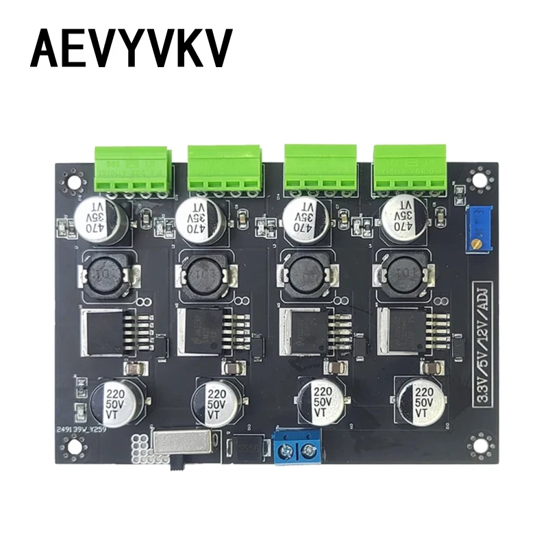 LM-2596 Multi-Circuit Switching Power Supplies Module 3.3V 5V 12V ADJ Adjustable Voltage Output Power Modules LM2596