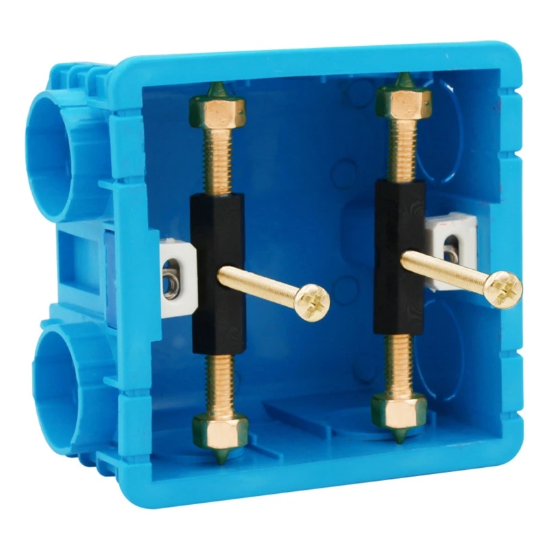 10 pezzi riparatore di Cassette riparatore di scatole elettriche viti per Cassette asta di supporto per riparazione di interruttori a parete