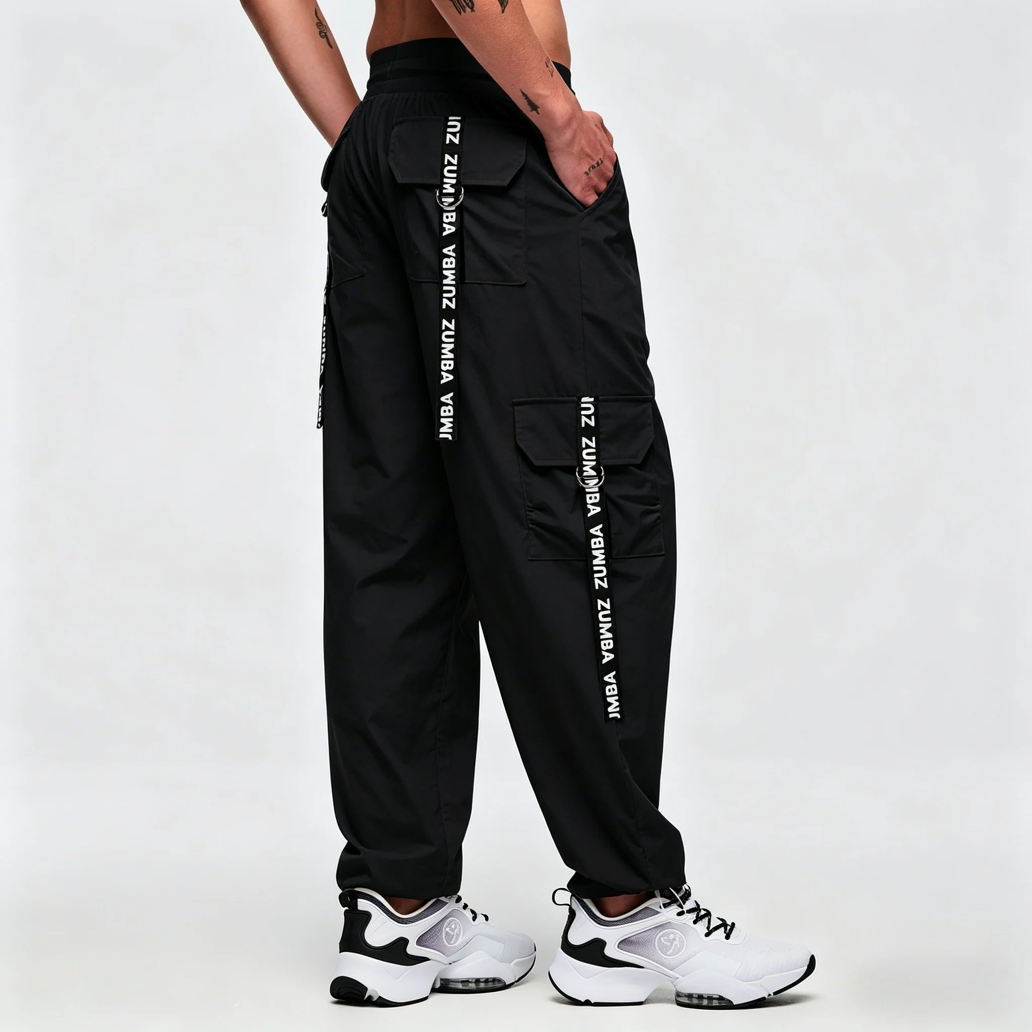

Slimming Effect Sports Fitness Pants Loose Fit Ladies Yoga Pants Long Trousers Nylon Fabric Quick Dry Workwear Pants