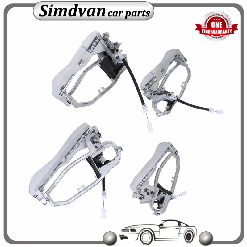 

New Front Rear Left Right for BMW X5 E53 Door Handle Carrier Inner Outside 51218243615 51218243616 51228243635 51228243636
