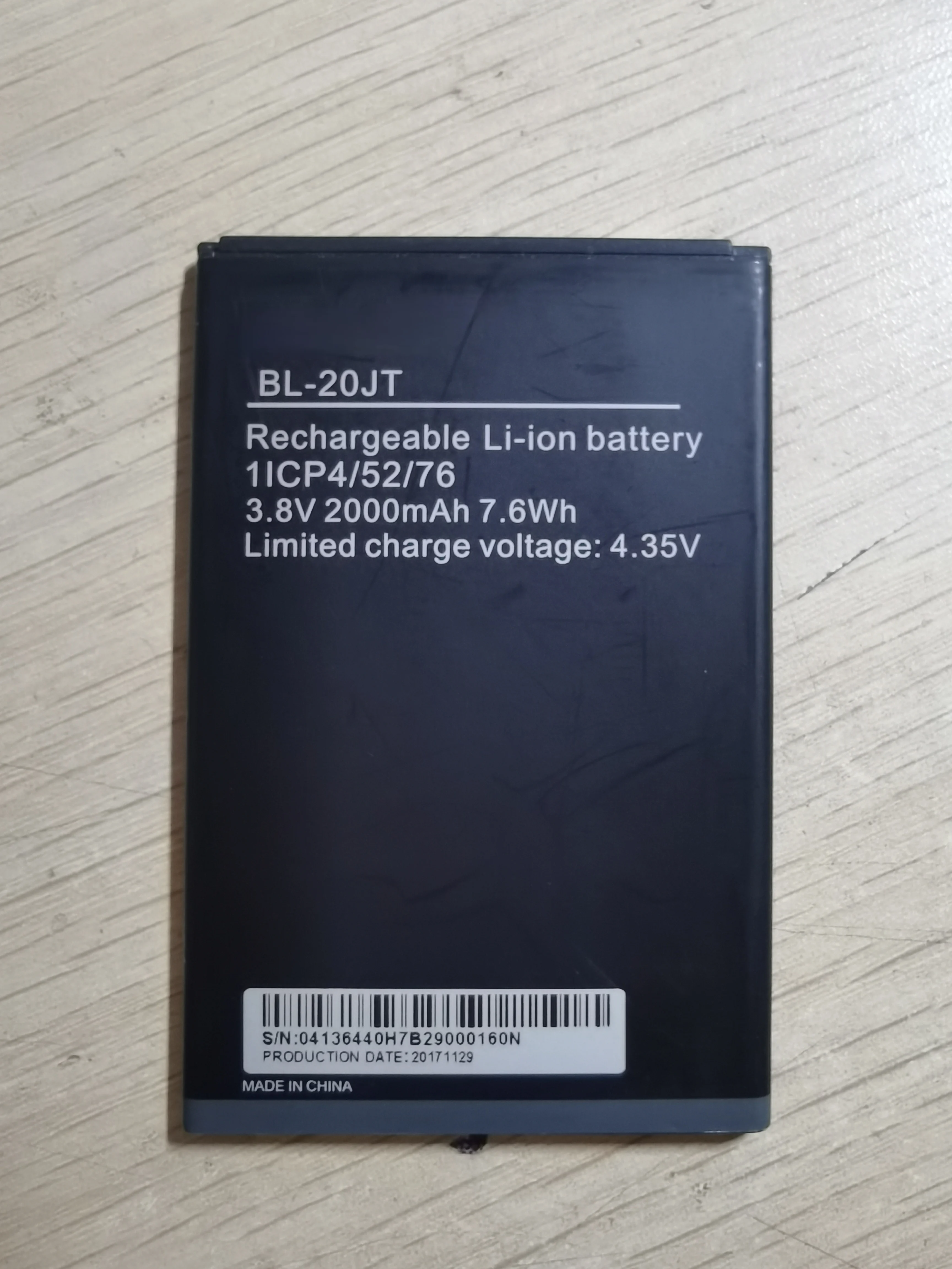 الأصلي الجديد Tecno BL-20JT 2000mah