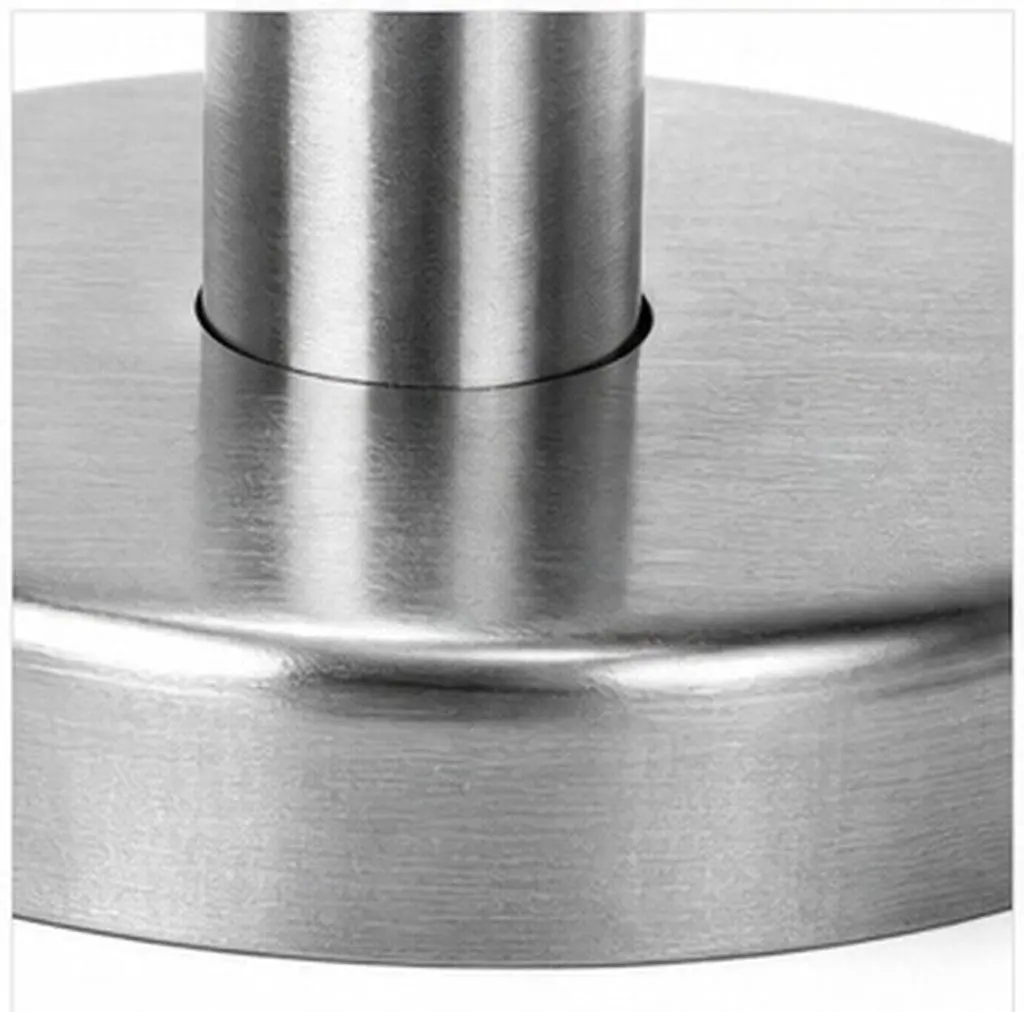 6Pcs Stainless Steel Wall Mounted Handrail Brackets Stair Rail Support Banister Brackets Handrail Holder for Indoor Staircase