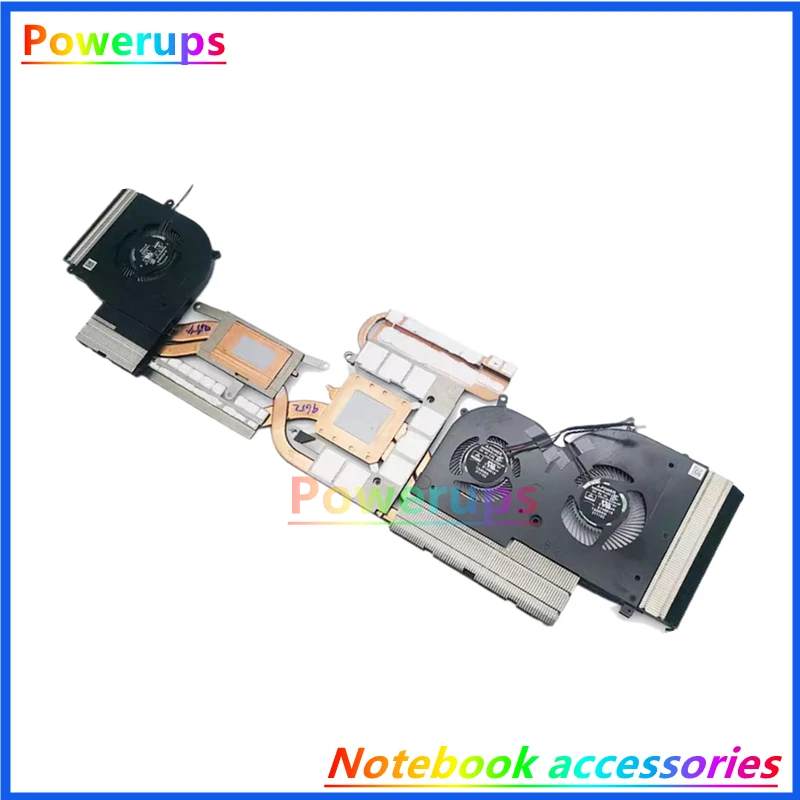 New Original Laptop CPU/GPU Cooler Heatsink&Fan For MSI Creator Pro Z17 A12UGST A12UKST MS-17N1 BS5405HS-U4W U5C RTX30