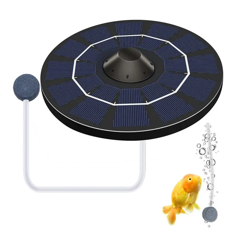 

Solar Air Pump Aerator Oxygenator Solar Pond Aerator Oxygen Pump With Solar Panels And Bubble Stone Aerator With Aquarium Oxygen