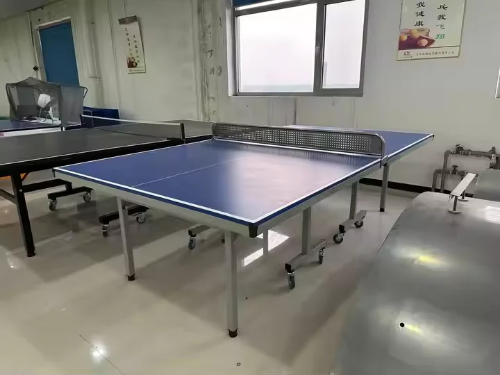 طاولة تنس خارجية عالية الجودة طاولة تنس متحركة طاولة تنس قياسية PINGPANG للبيع