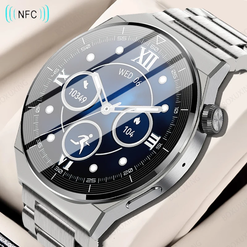 2023 New Smart Watch Men GT3 Pro AMOLED 390*390 HD Screen Heart Rate Bluetooth Call IP68 Waterproof SmartWatch For Huawei Xiaomi