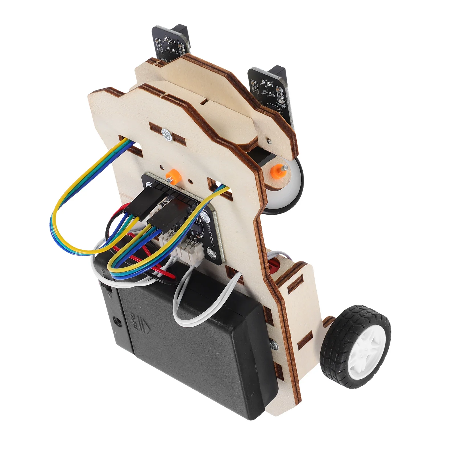 

1 set 1 Set Stem Rc Car Building Kit For Kids Smart Tracking Diy Electric Vehicle Science Experiment Educational Family Bonding