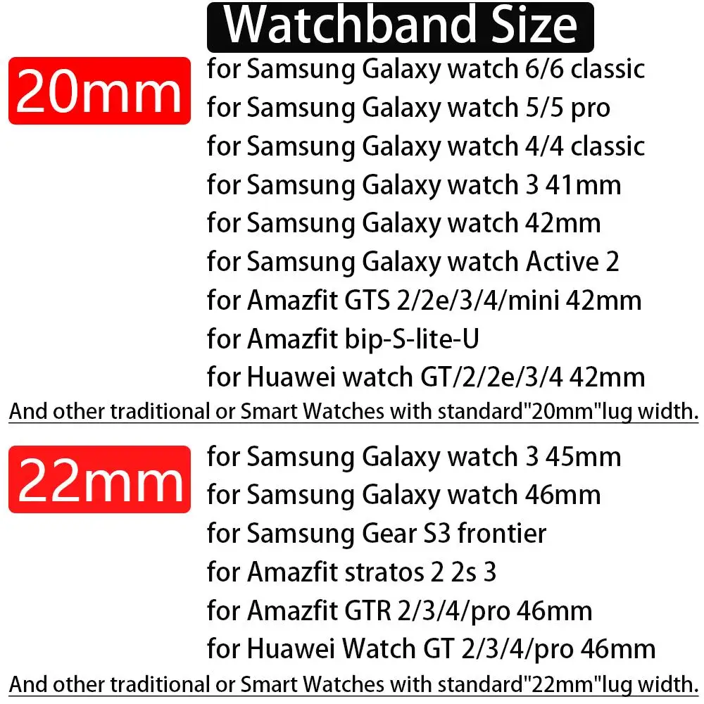 Nylon Band For Samsung Galaxy Watch 4/5 Pro/6 classic/active 2 44mm 40mm sport correa Bracelet Huawei GT 2e 3 4 Strap 22mm 20mm