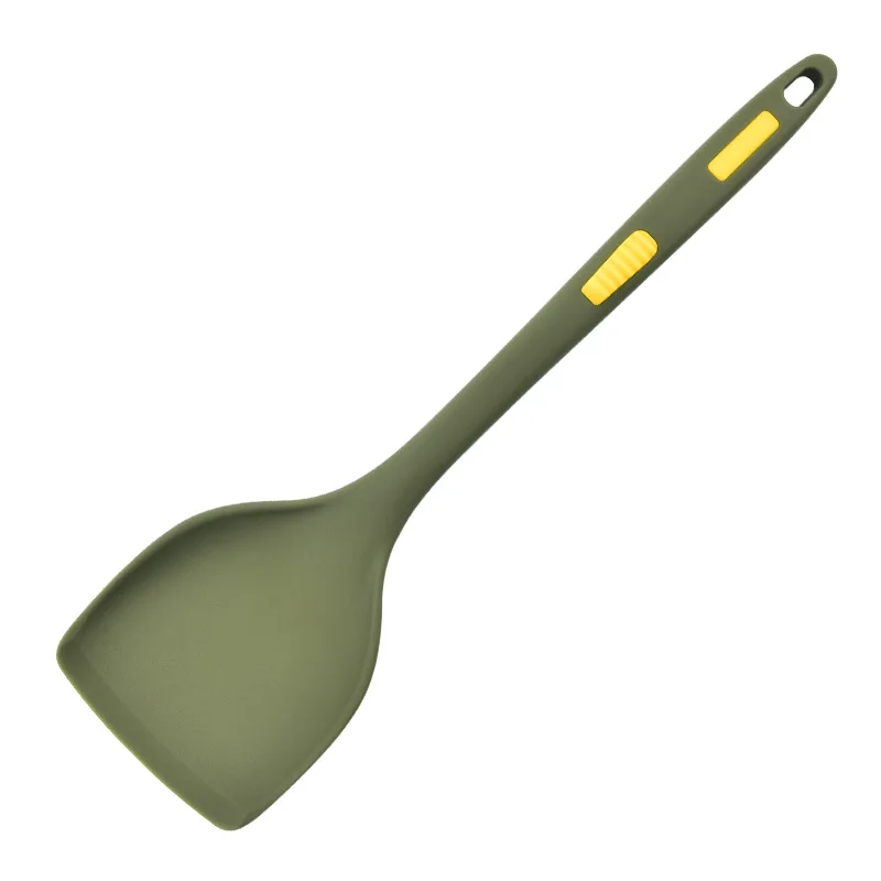 

Heat-Resistant Silicone Spatula Non-Stick Multi-Use Flat Turner For Frying Stirring Pancakes Eggs Fish Baking Kitchen Tool