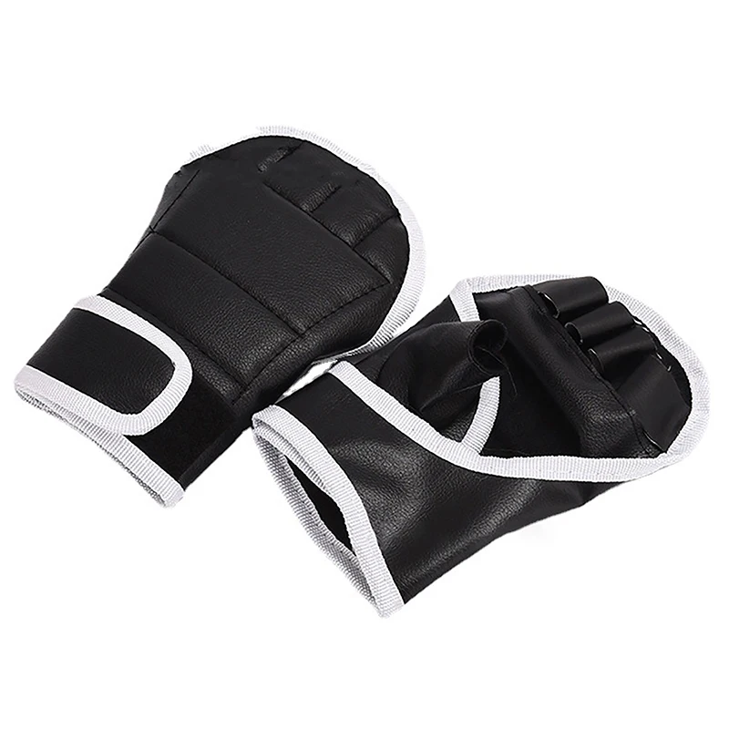 Luvas de Boxe Treino Fitness, Luva Lutadora Masculina e Feminina, Sanda Especial, Taekwondo Infantil, Saco de Perfuração Adulto, 1 Par