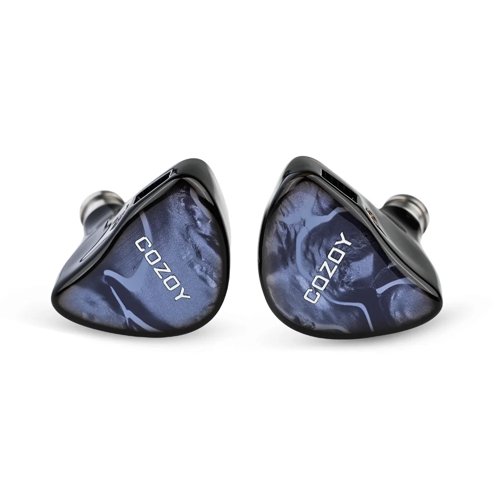 Słuchawki dokanałowe COZOY D2 IEM 2DD z podwójnym obwodem magnetycznym i podwójną komorą, słuchawki HiFi z kablem 0.78 2Pin i wtykiem 3.5/4.4mm — zdjęcie produktu 7