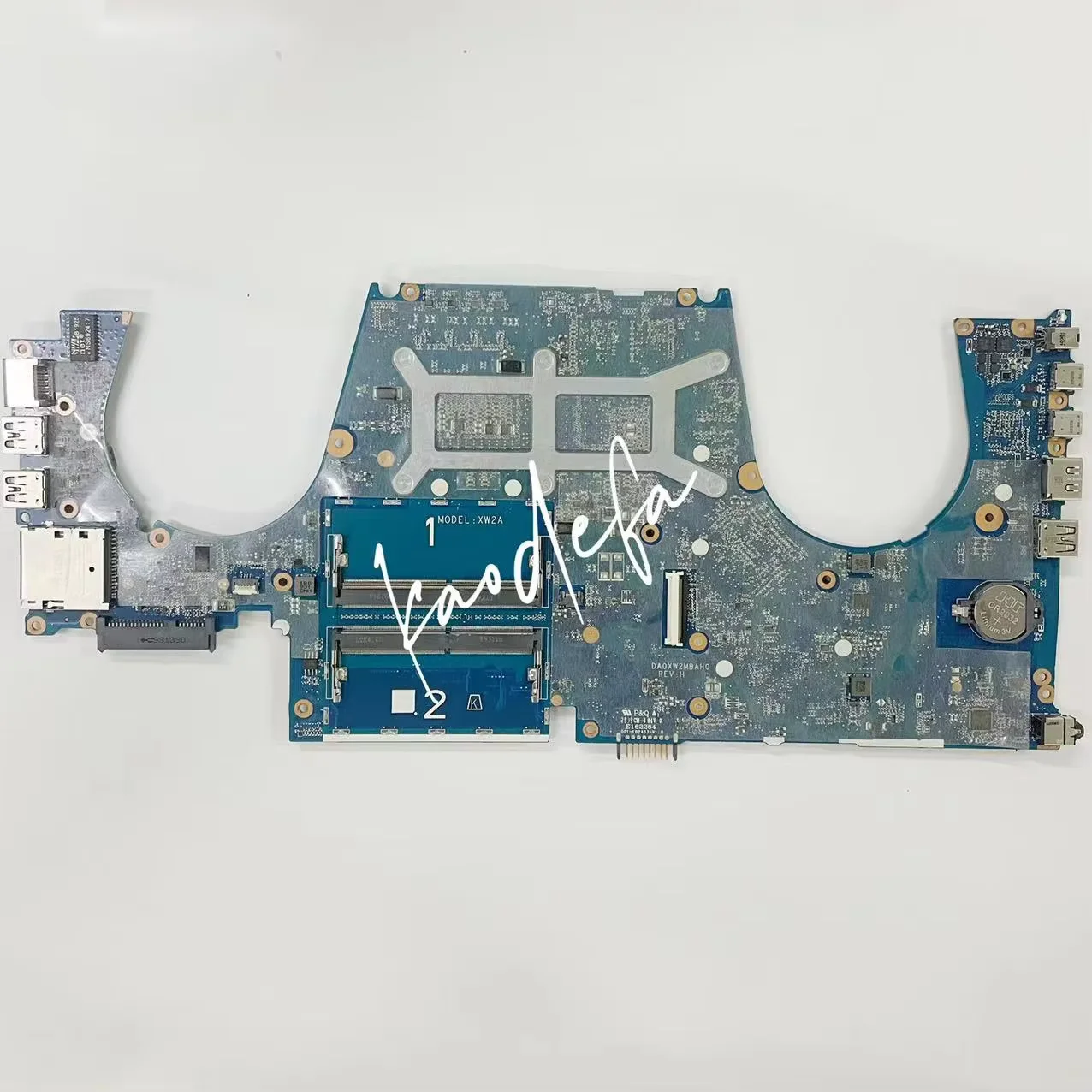 DA0XW2MBAH0 Mainboard For HP ZBOOK 15 G5 Laptop Motherboard CPU:I7-8550H SR3YZ GPU:N18P-Q3-A1 4G DDR4 100% Test OK