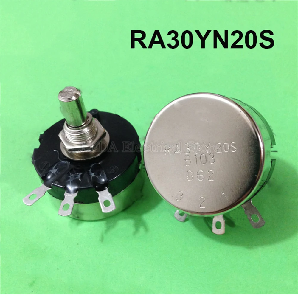 1Pcs RA30YN20S B501(500 Ohm) B102(1K) B202(2K) B502(5K) B103(10K) B203(20K) Potentiometer