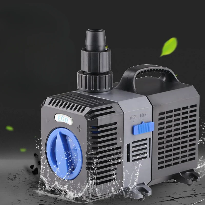 

Ultra-quiet frequency conversion submersible pump filter box CTP amphibious fish pond ceramic cylinder water pump