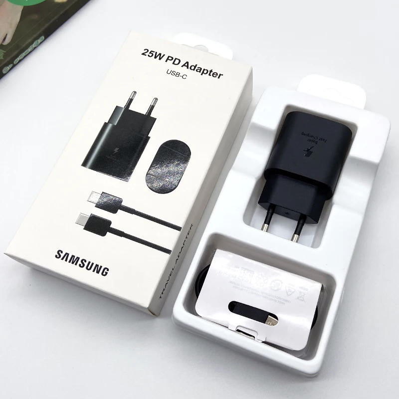 Samsung 25W Super Fast Charger Usb Type C Cargador For Galaxy A54 A34 A33 A53 A73 5G S20 S21 S23 FE EU Power Adapter EP-TA800 12 sold11,459.33Extra 2% off with coins1000WPCUN StoreSee previewSimilar i