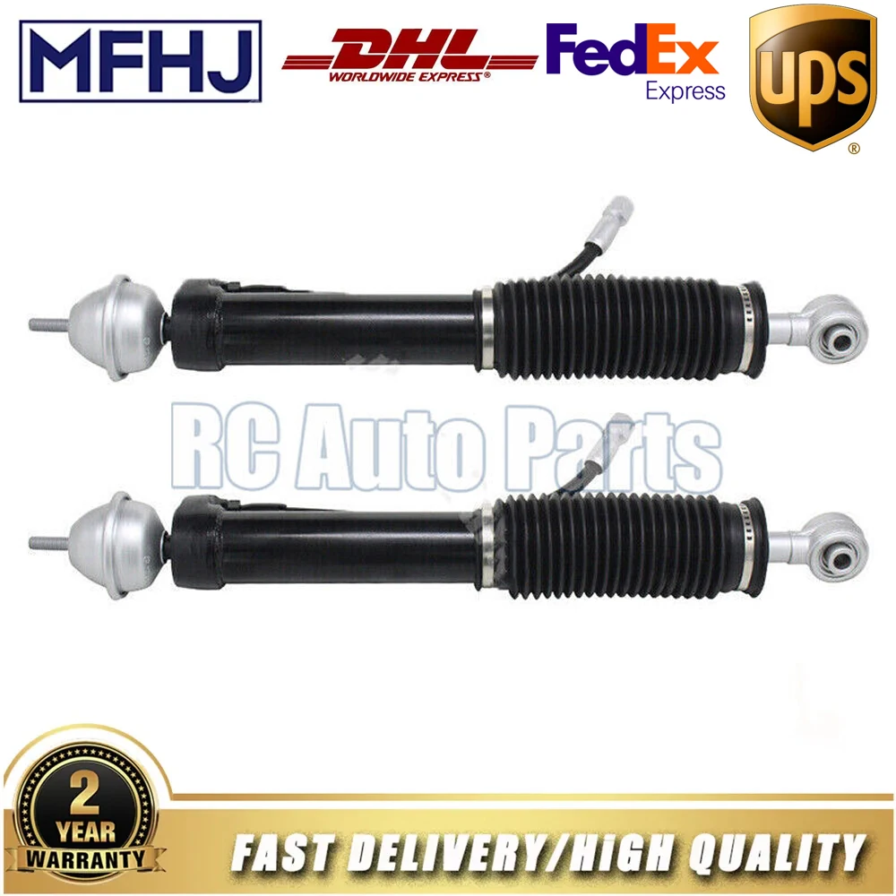 Pair Rear For Mercedes W140 S500 1992-1999 Air Suspension Shock Strut 1403205613 1403206713 1409976982