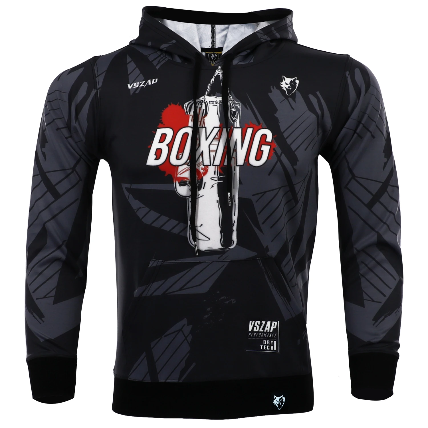 VSZAP sweatshirt, sweatpants, fighting autumn and winter training suit, S-2XL, multiple customizable designs, hooded jacket, MMA