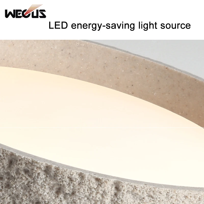 Nordic Bedroom Ceiling Light Designer's Modern And Simple Room Homestay Light, Japanese Wabi-Sabi Style Light