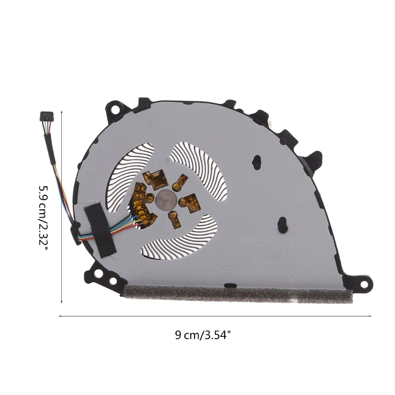 مروحة تبريد معدنية للكمبيوتر المحمول UX425 UX425EA UX425JA كفاءة وحدة المعالجة المركزية لتبديد الحرارة الأداء الأمثل
