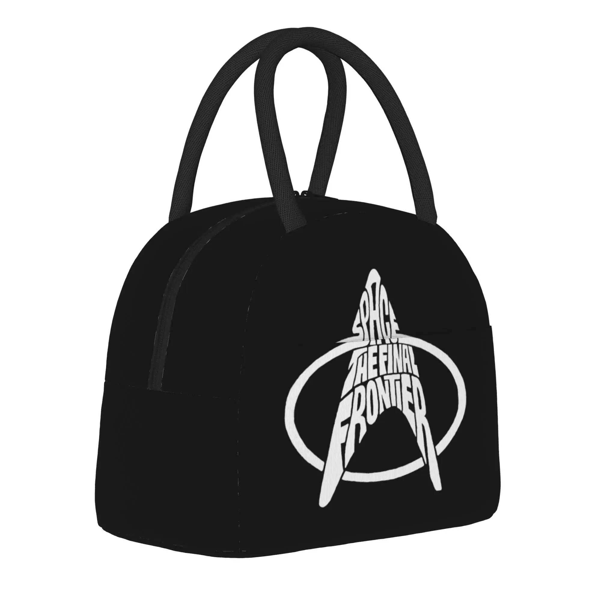 Stars Treks Space Insulated Lunch Bags High Capacity Meal Container Cooler Bag Tote Lunch Box College  Travel Food Handbags