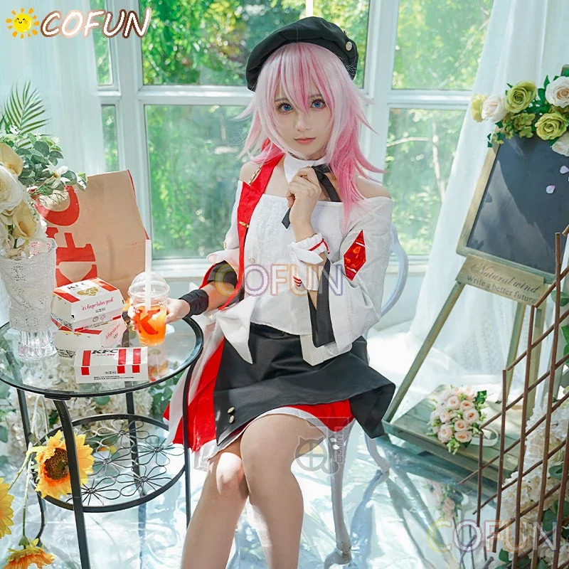 COFUN Game Honkai: Star Rail KFC Linkage 7 maart Cosplay Kostuum Halloween Outfits Vrouwen Nieuw Pak Uniform