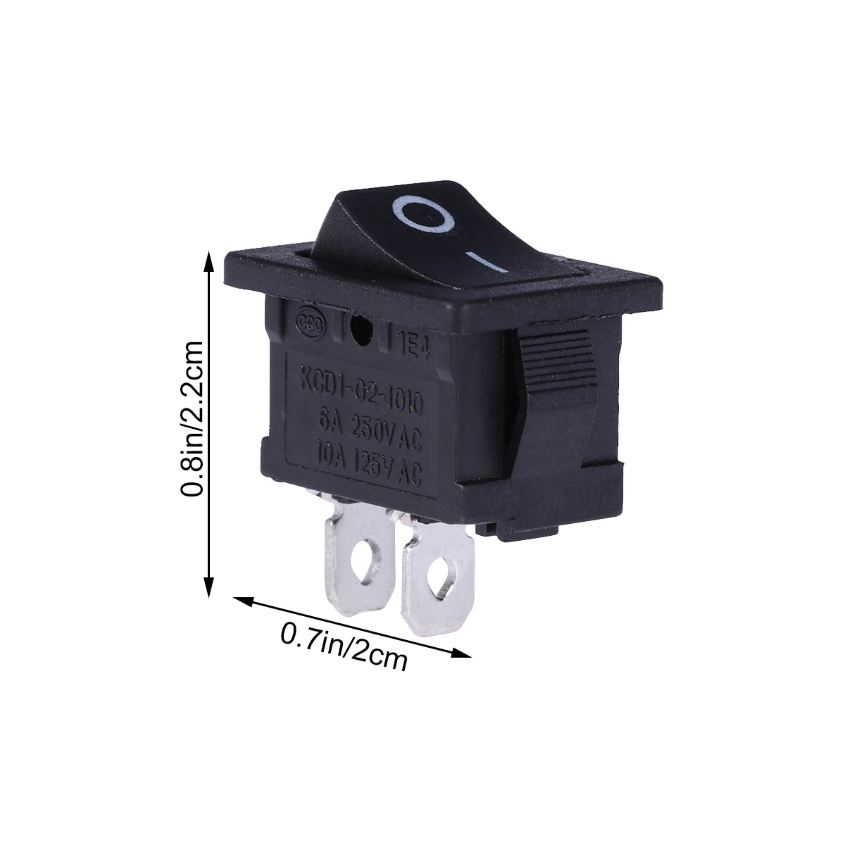 

20 pcs Toggle Button 125V 250V Push Button Boat 10A Safe Push Rocker Insulated Student Car Relay