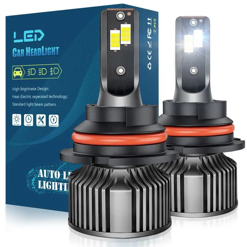 H13 led farol luz de nevoeiro do carro h11 9006 9005 hb3 hb4 h19 h18 h16 h11b h4 5202 h7 9007 9008 h16 psx24w psx26w lâmpada automática 4300k