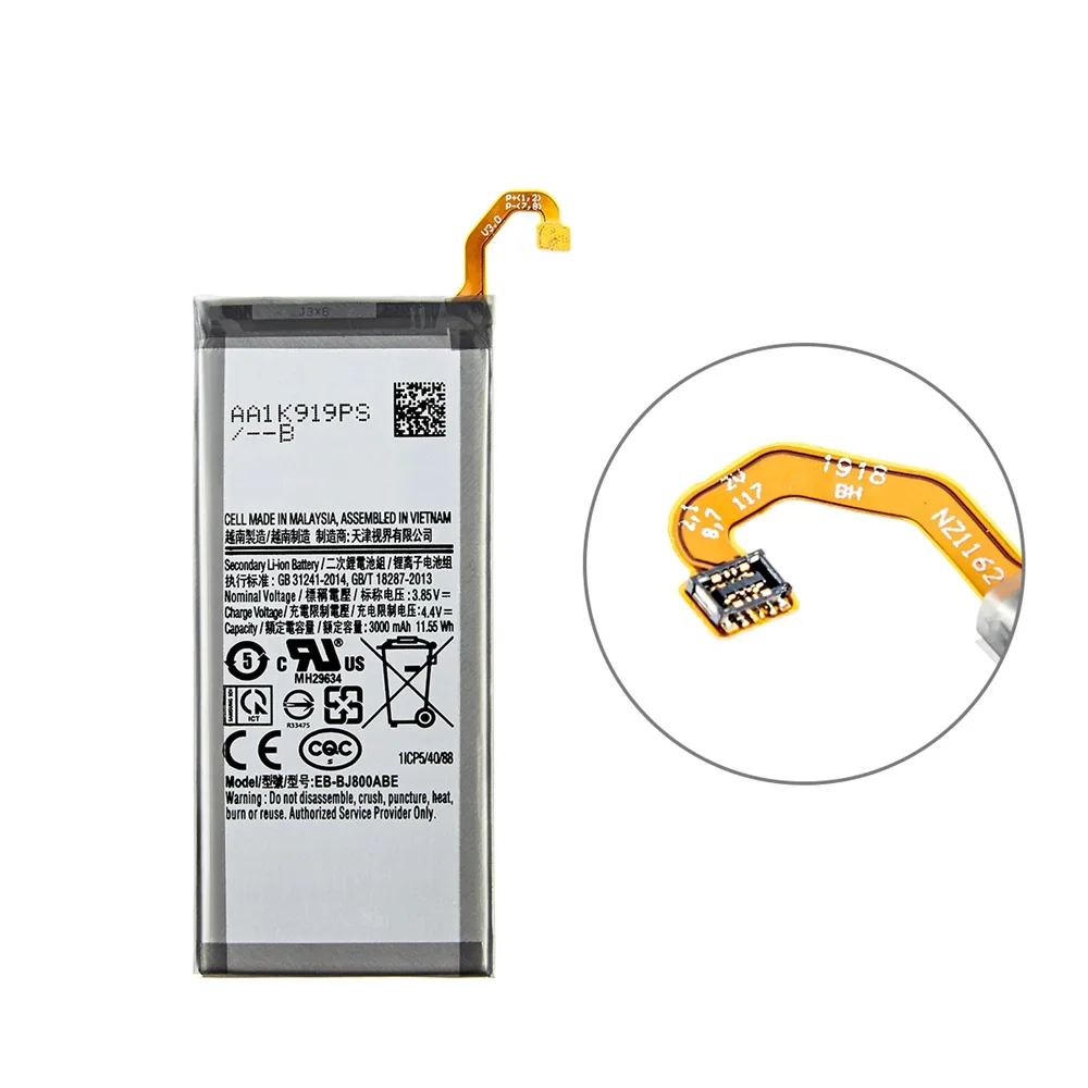 Brand New Battery EB-BJ800ABE 3000Mah For Samsung Galaxy A6 (2018) SM-A600 A600F J6 J 6 J600F Batteria+ Tools