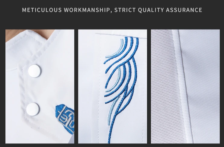 zwarte heren koksjas met korte mouwen keuken chef-kok jas ademend mesh chef-kok uniform met schort restaurant werkkleding op maat