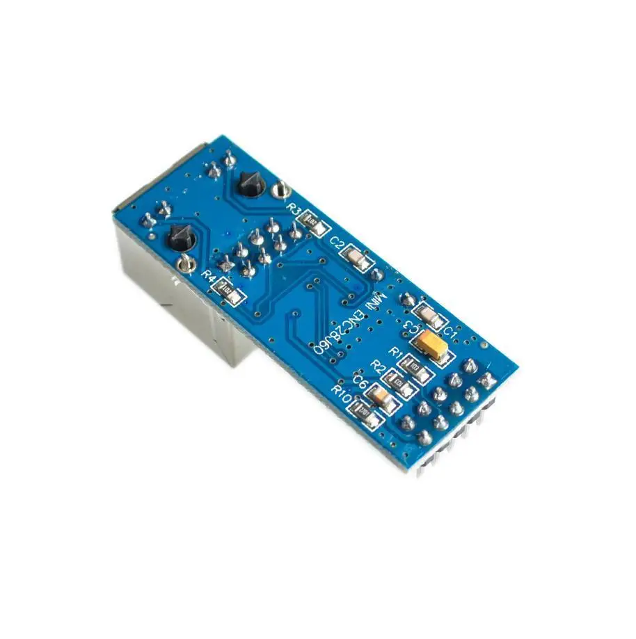 وحدة شبكة إيثرنت LAN صغيرة ENC28J60 51 AVR SPI PIC STM32 LPC #4