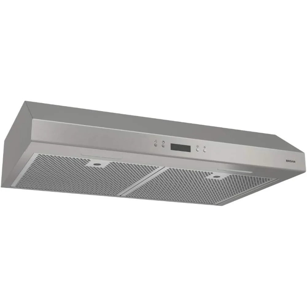 

BCDJ136SS Glacier 36-inch Under-Cabinet 4-Way Convertible Range Hood with 3-Speed Exhaust Fan and Light, Stainless Steel