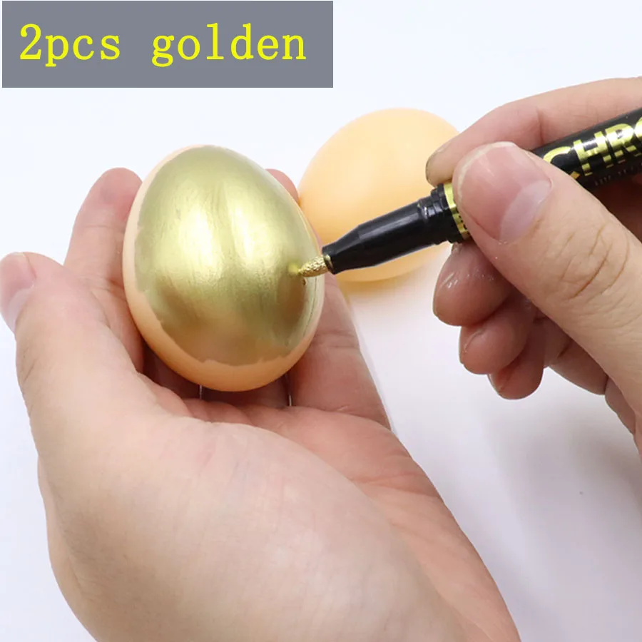 Mirror Pen Reflective Paint Metal Pen Silver Gold Copper Marker Pen DIY Liquid Signature Model High Photoelectric Plating Pen