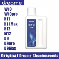 Original Cleaning Solution Dreame H11/H11 Max/H12/M12/W10/W10 Pro Vacuum Cleaner Spare Parts Cleaning Fluid 500ML