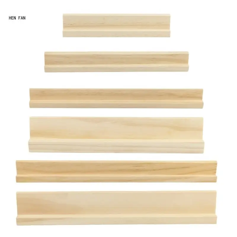 

2Pcs Wooden Dominoes Trays Tiles Game Bracket Dominoes Racks Trays Placement Decor Rack for Dominoes Tiles Train M89D