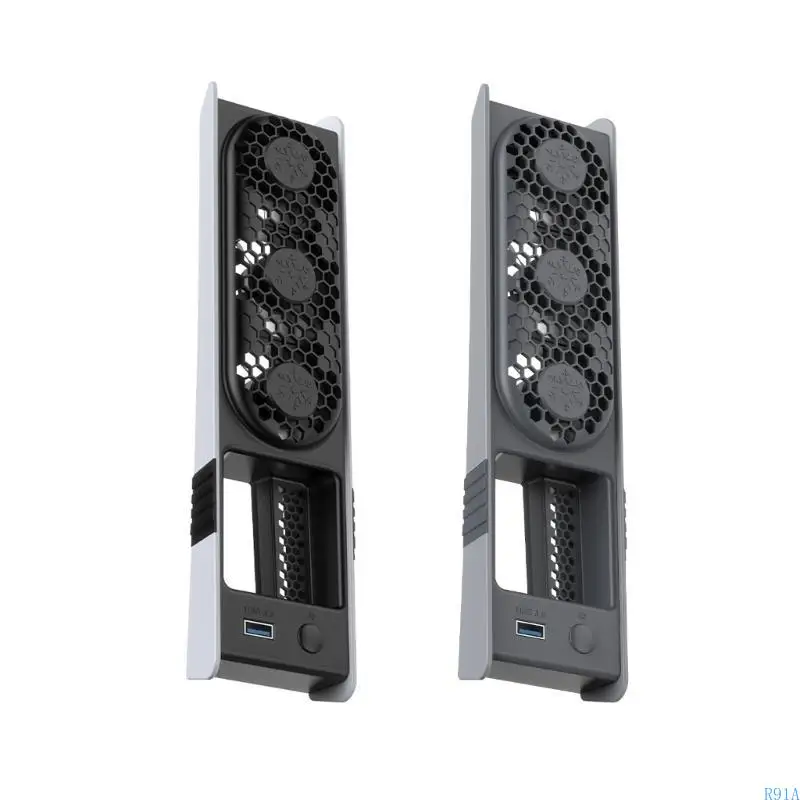 

R91A Efficient Heat Dissipation Fan Host Rear Cooling Fan for P5 Professional External USB Port and Low Noise Design