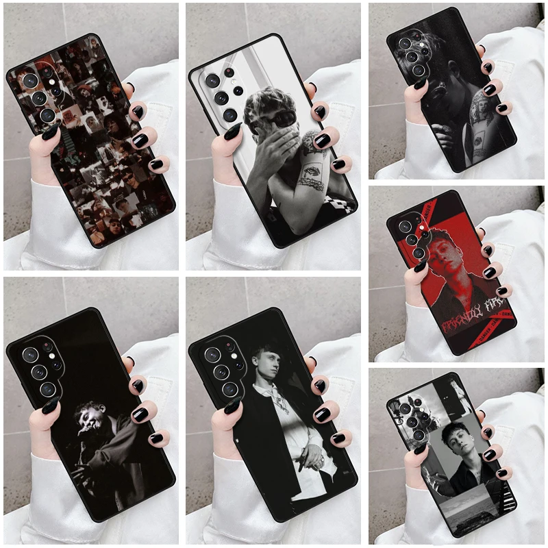 Phone Case For Samsung Galaxy S24 S23 S21fe S22 Ultra Plus Note 10 20 S8 S9 S10 Cover Boulevard Depo Russian rapper