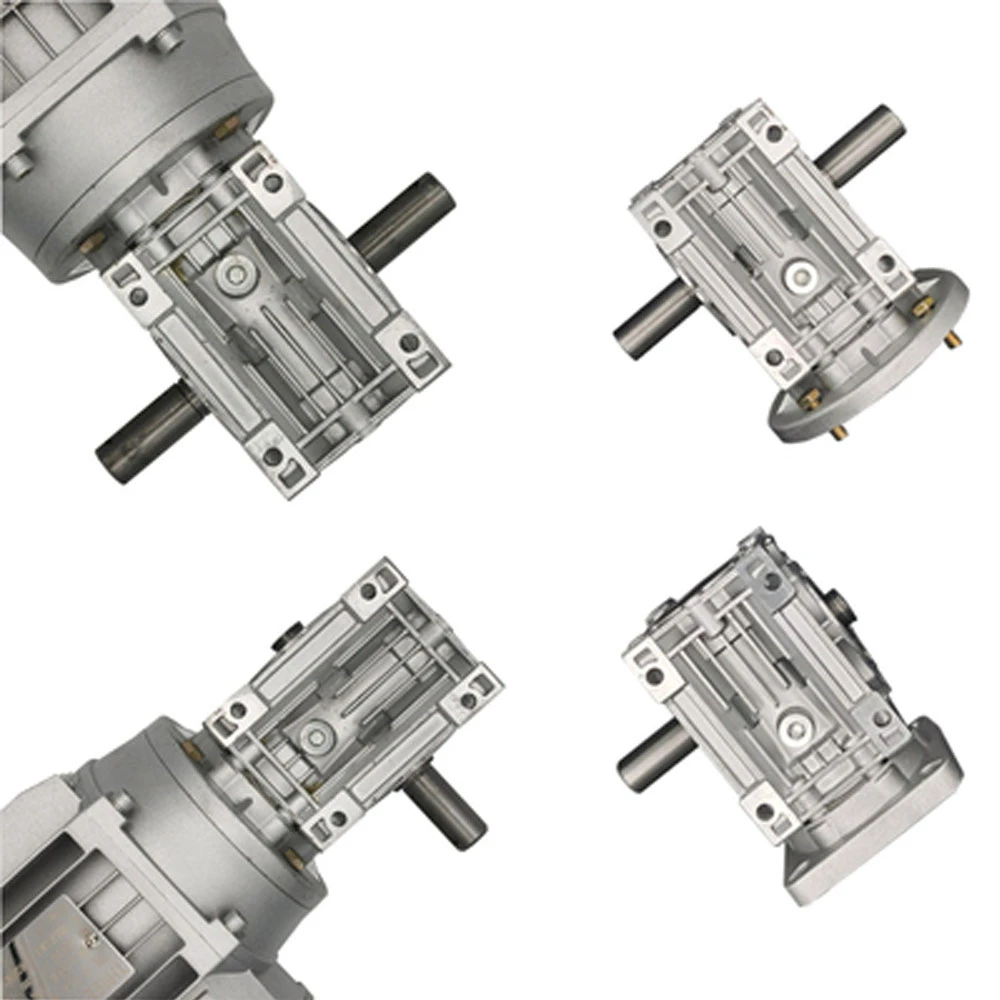 Pojedynczy/podwójny wał wyjściowy 14/18mm do przekładni ślimakowej Turbo NMRV030/NMRV040 Akcesoria redukcyjne NEMA23/34 Silnik krokowy
