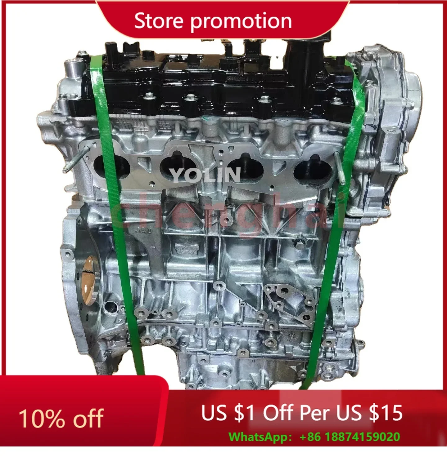 

Factory New Excellent Quality Auto Parts 2.5 L engine assembly for Japanese car RC T30 T31 T32 QR25 engine system NISSAN Engine