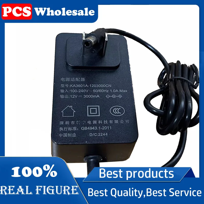 

Original power adapter KA3601A-1203000CN output 12V3000MA hole 5.5*2.5mm