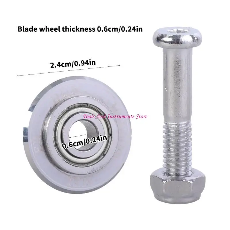 Glass Ceramic Tile Cutter Wheel Cut Offs Wheel Blade Replacement for Manual Tile Cutter Tile Cutting Disc High Hardness C7AC