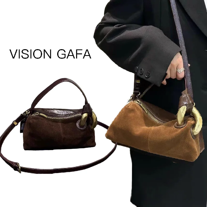 

Новая кожаная замшевая женская сумка-тоут, большая сумка в стиле ретро, повседневная подушка через плечо, модная сумка через плечо