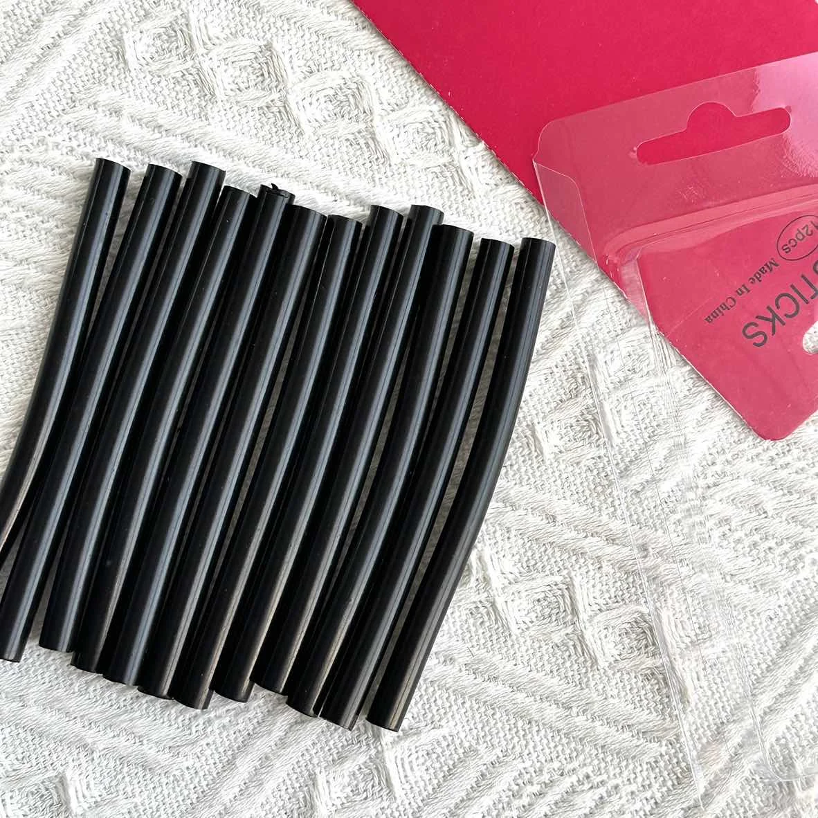 12개/묶음 0.7*10cm 핫멜트 글루스틱 케라틴 퓨전 건 본드 글루스틱 부드러운 케라틴 헤어 익스텐션 DIY 도구