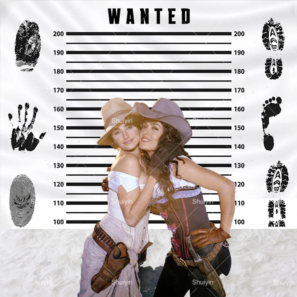 الشرطة السجن قياس الارتفاع خلفية العازبة الفتيات حفلة عيد ميلاد زينة Mugshot المباحث أراد فوتوزون الدعائم #4