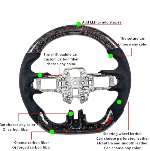Car Steering Wheel Custom Customer Service Dedicated Link Please Consult After the Order