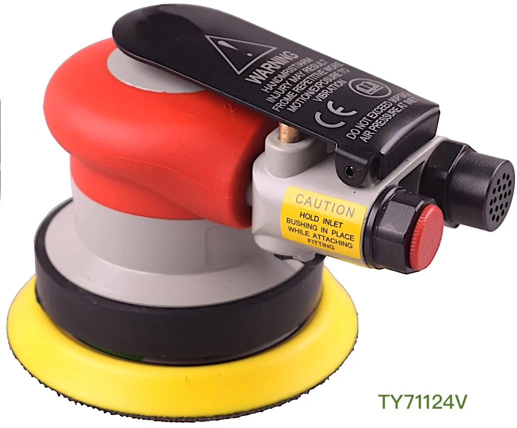 TY71124V Professional Orbital คอมโพสิต4 "(100มม.) Sander เหมาะสำหรับโลหะอลูมิเนียมและพลาสติกไอเสียนำเศษห่างออกไป