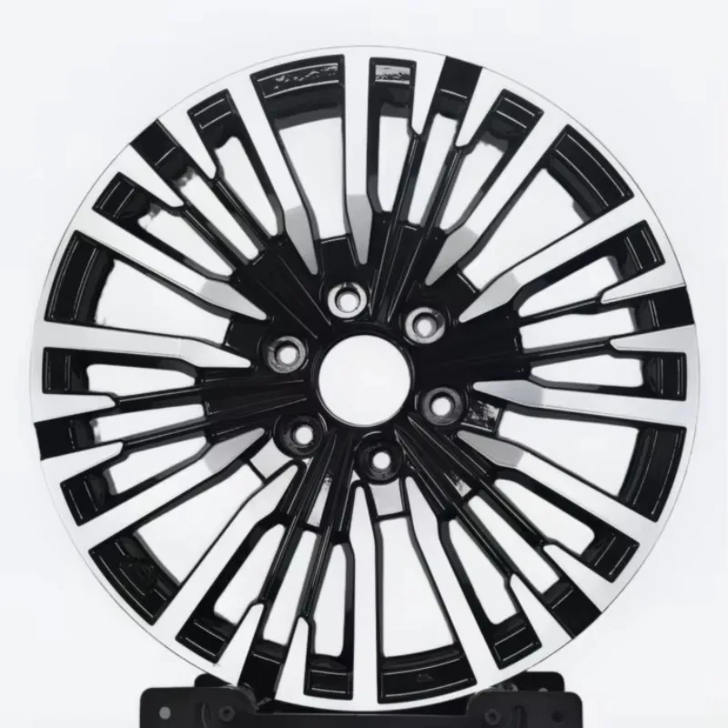 【2026】Factory Direct Price Glossy Black Paint Finish 16 17 18 19 20 21 Inch Painted Premium Sedan Retrofit 5x114.3 5x120 Forged