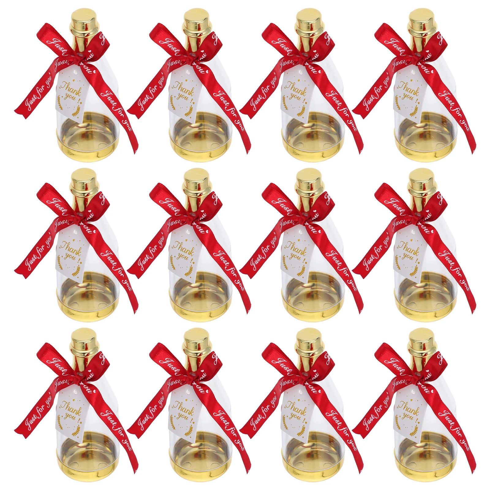 

12 Pcs Candy Box Birthday Boxes Shower Favor Bottles Acrylic Treat Party Favors Containers