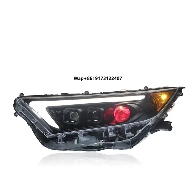 

Suitable for 20-23 RAV4 headlight assembly modified LED lens daytime running light streamer turn signal