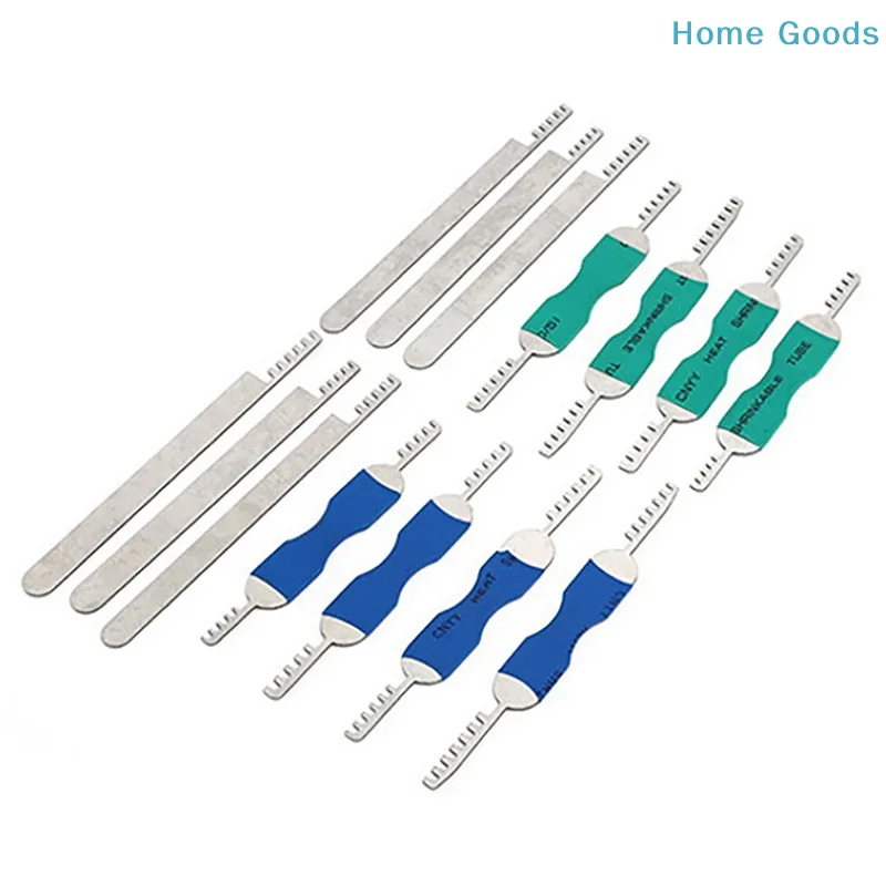 preferred7PCS Stainless Steel Comb Lock 7in1 Full Set Repair Tool Bypass Method Lock Tools Portable Pick Combs For Firefighting